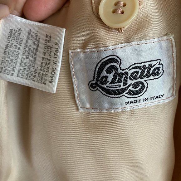 Pink leather jacket - Picture 4 of 6